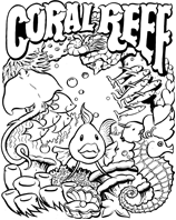 Coral reef - illustration