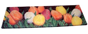 Tulip Bulbs Painting - Botanical - giclee on canvas