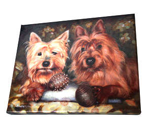 Cairn Terrier Painting