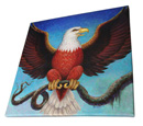 bald eagle painting