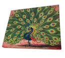 Peacock painting