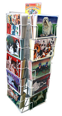 Counter Card Stand with 200pcs. Art Cards Atelier Ancheta - Montreal