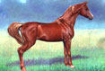 Arabian Horse - Animal Painting by Richard Ancheta