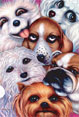 Dog Show - Dog  Painting by Richard Ancheta