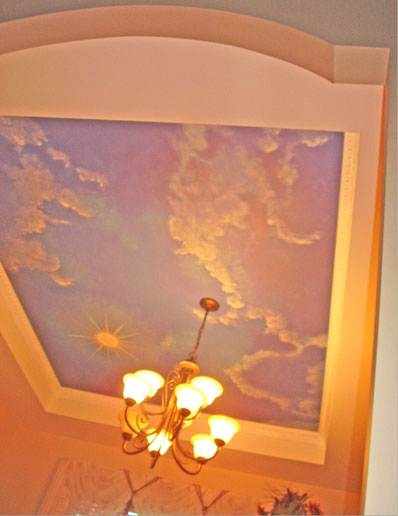  Clouds Ceiling Painting - Montreal.