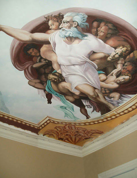 Renaissance Mural Painting Montreal