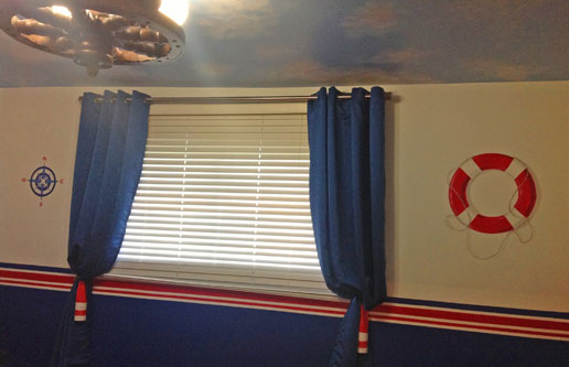 Sailors Room Interior Design & Mural Painting Decoration - Montreal