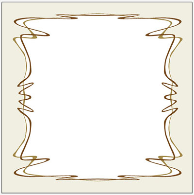 Art nouveau ceiling borders photoshop design.