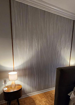Plaster art wall decor and Ssculpture, mural painting by Richard Ancheta - Montreal.
