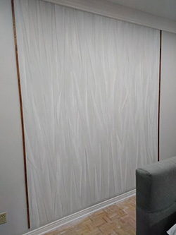 Sculpture sessions and refining smooth blended edges - mural painting by Richard Ancheta - Montreal.