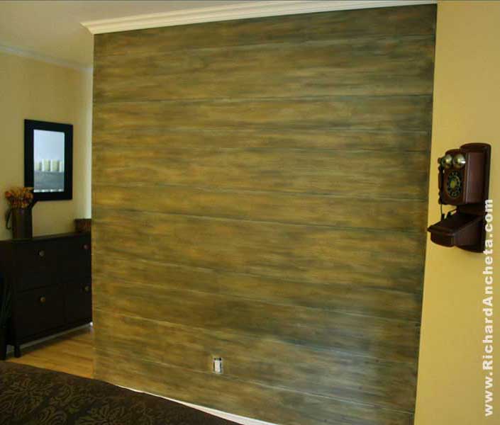 Wood Faux Finishing By Richard Ancheta Montreal
