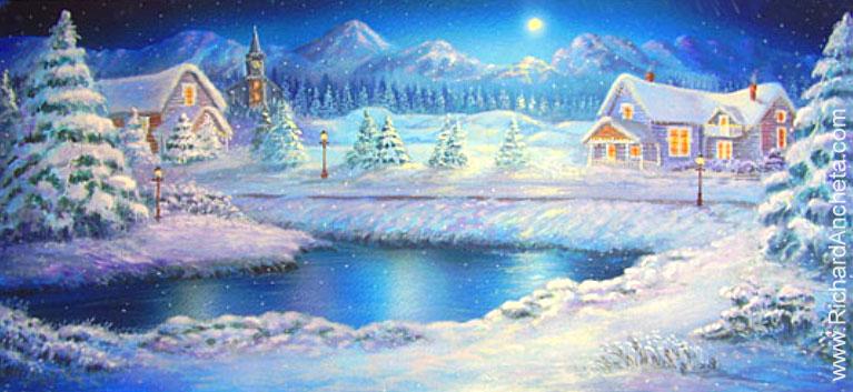 Theater Stage Scenic Backdrops Airbrush Painting By Richard