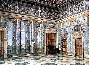 Baldassare Peruzzi, "Sala delle Prospettive