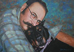 Jean oil portrait painting-montreal