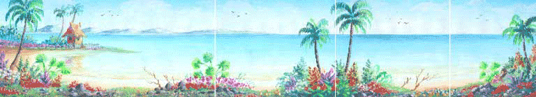 Swimming Poll Mural : Design 1