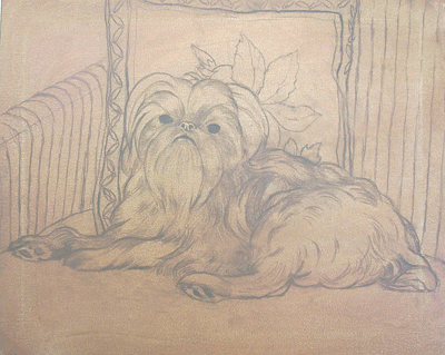 Dog Painting Stage 2